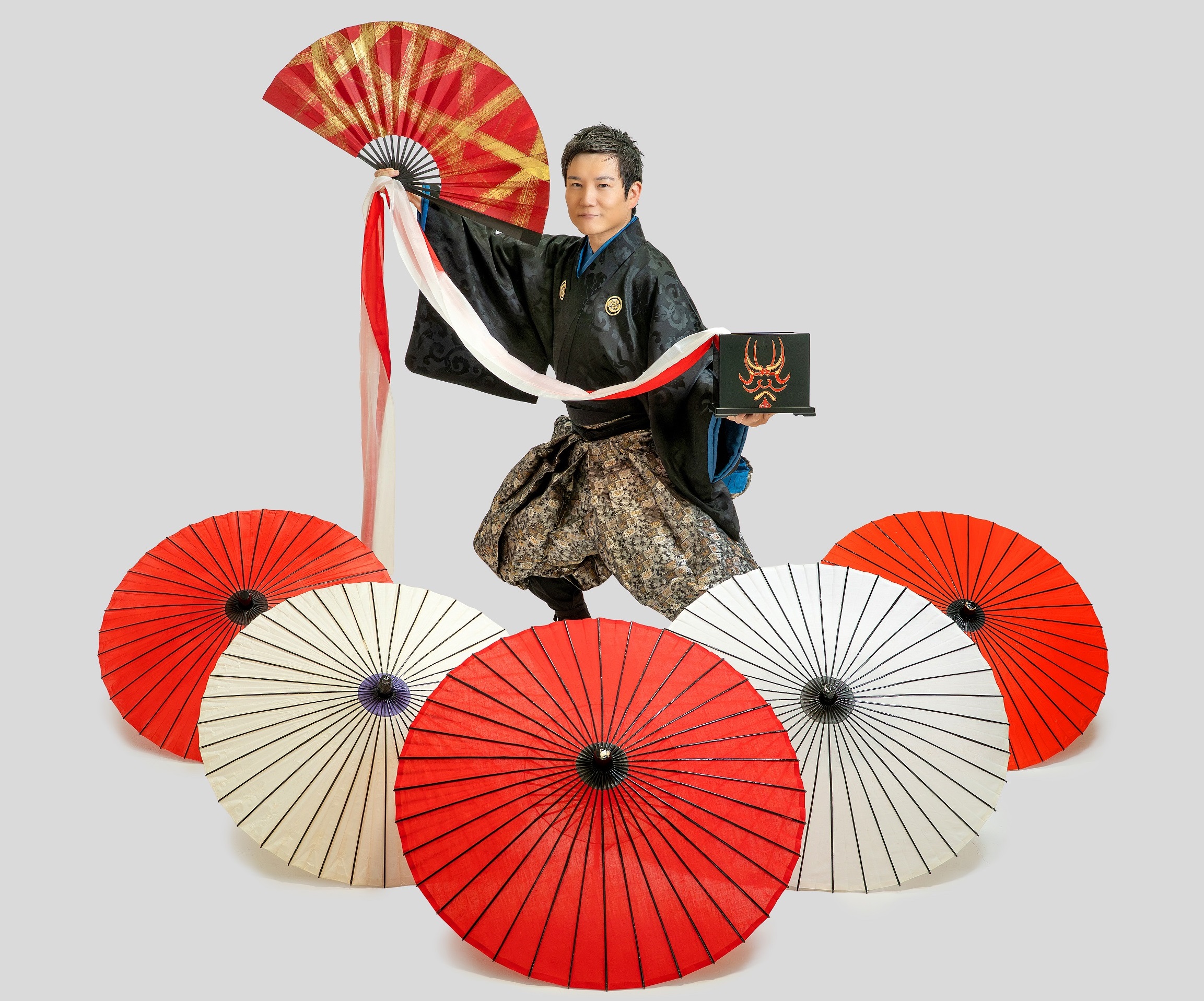 和風マジック！？江戸から続く日本伝統のマジック「手妻・和妻」藤山大樹HP_大樹宣材写真